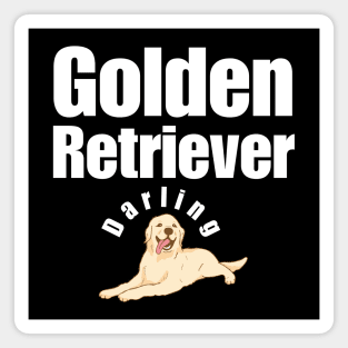 Golden Retriever Dog Magnet